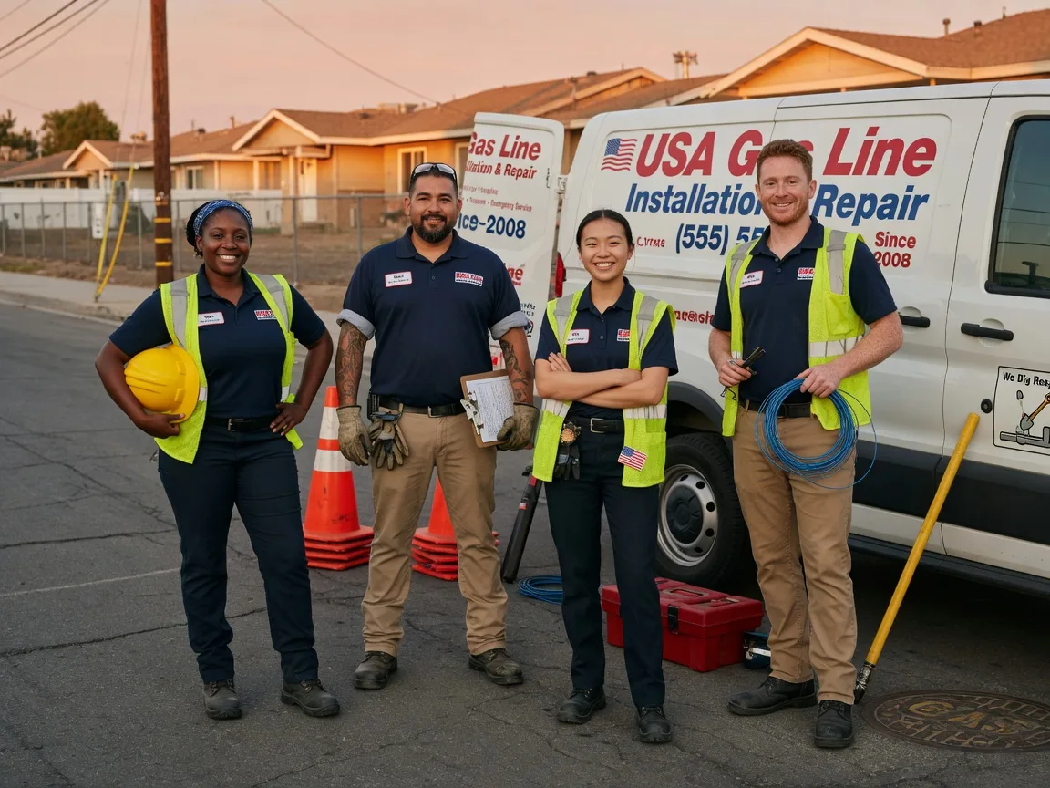 Gas Line Installation company in Wheatland, IA